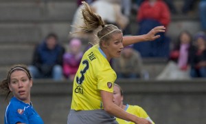 Allison Falk scored the Independence's first goal ever