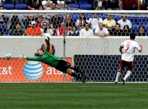Red Bulls fans disguised as empty seats watched the Union game Saturday