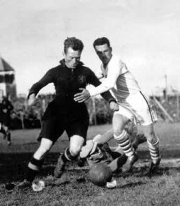 Bertram Patenaude in action against Belgium
