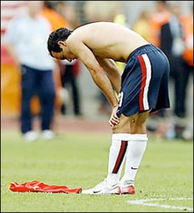 Donovan after the loss to Ghana