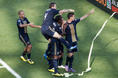 Le Toux celebrates PK vs Seattle