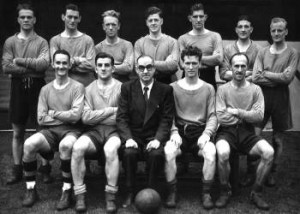 The 1946-1947 Liverpool FC starting 11