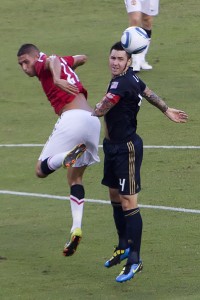 Danny Califf vs. Manchester United