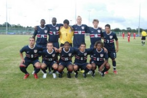 US youth team at Milk Cup