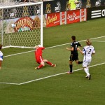Sebastien Le Toux one times the ball into the back of the net