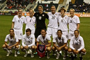 U.S. National teams starting lineup