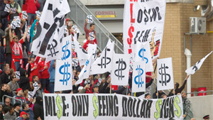 Toronto FC fans are balking at renewing their season tickets
