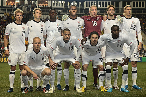 USA starting XI against Colombia