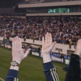 We applaud you, the fans