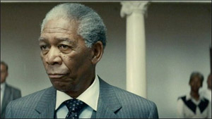 Morgan Freeman as Nelson Mandela...U-S-A! U-S-A! U-S-A!