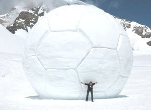 Soccer snowball