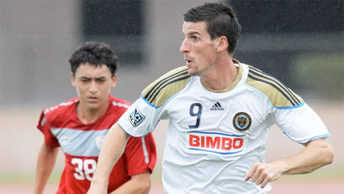 Le Toux scored in first preseason exhibition game