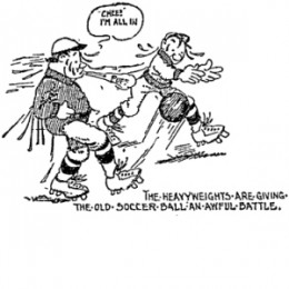 Philly soccer, 100 years ago today