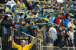 Philly fans at PPL Park