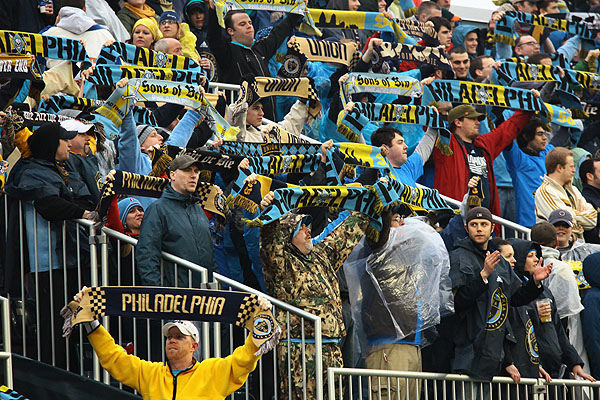 Philly fans at PPL Park