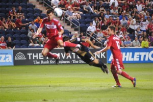 Diving header