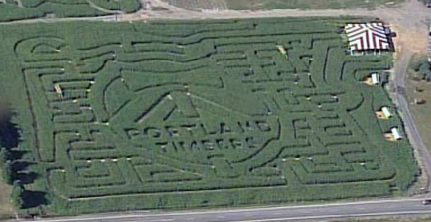 Portland corn maze