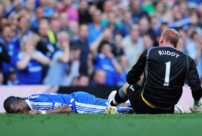 drogba down