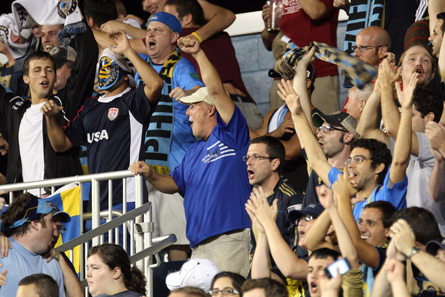 Happy fans!