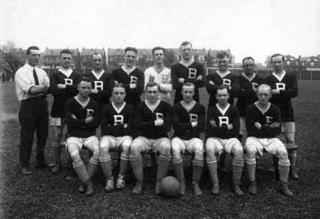Bethlehem Steel in 1921. Photo courtesy of Dan Morrison/bethlehemsteelsoccer.org