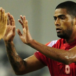 Gabriel Gomez after scoring on USA