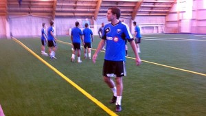 Andrew Wenger in practice