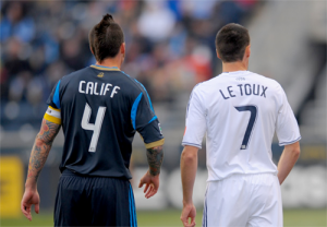 Danny Califf and Sebastien Le Toux
