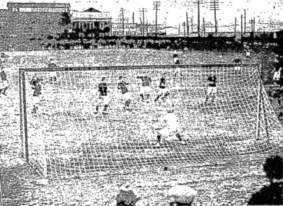 View of Tacony v Hibs semifinal
