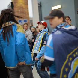 Fans’ View: Fans from afar