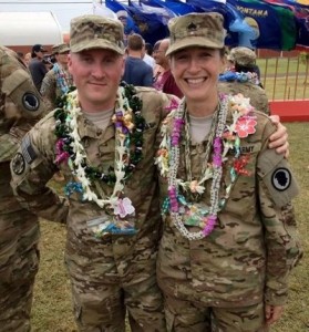 Lori Bilyou of the Sons of Ben and Delaware National Guard