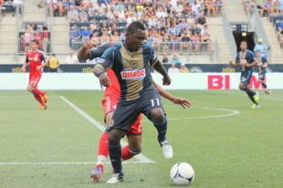 Freddy Adu did a lot of fancy footwork
