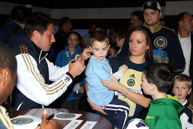 Chris Konopka saved an autograph for a fan