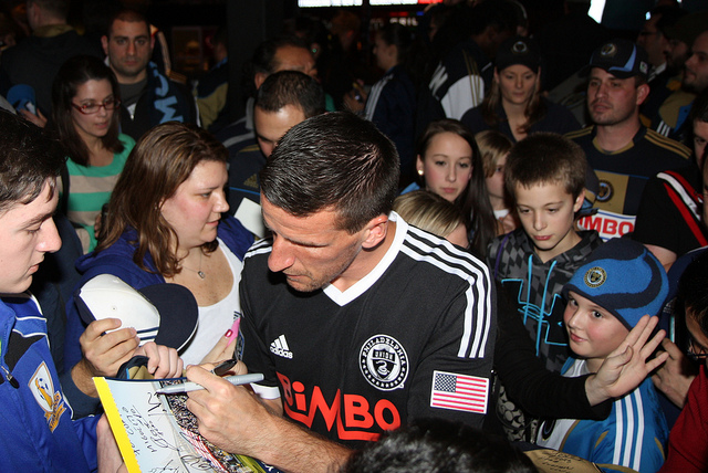Sebastien Le Toux was a crowd favorite