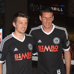 Antoine Hoppenot and Sebastien Le Toux sporting the new look