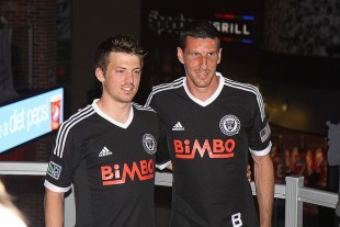 Antoine Hoppenot and Sebastien Le Toux sporting the new look