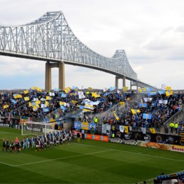 Opening day in the River End with the SoB’s