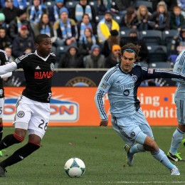 Raymond Gaddis presses forward