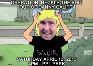 When Union fans learned Califf inspired the character Stewart on Beavis and Butthead, many reconsidered their fandom.